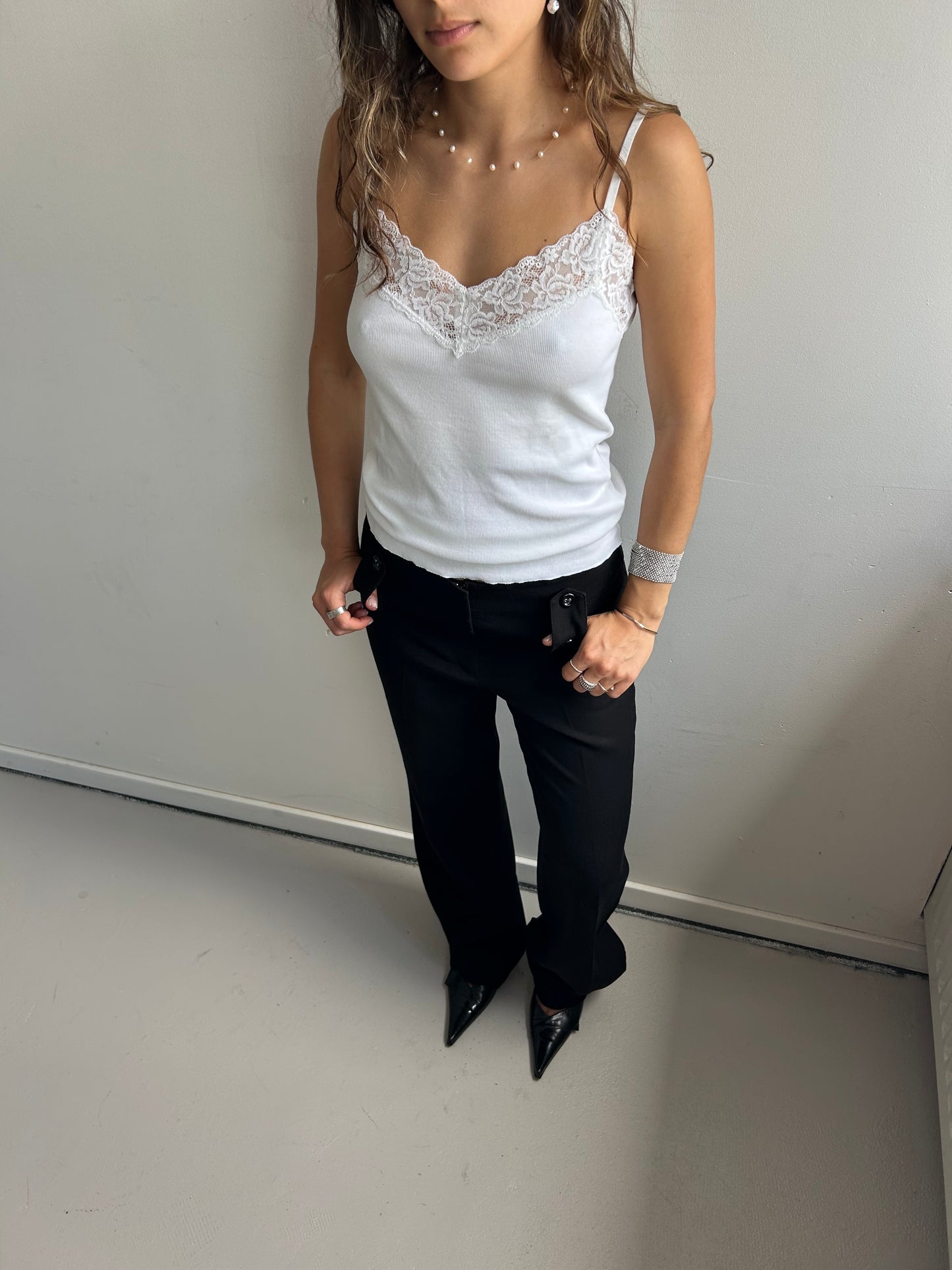 Black Straight Leg Pants