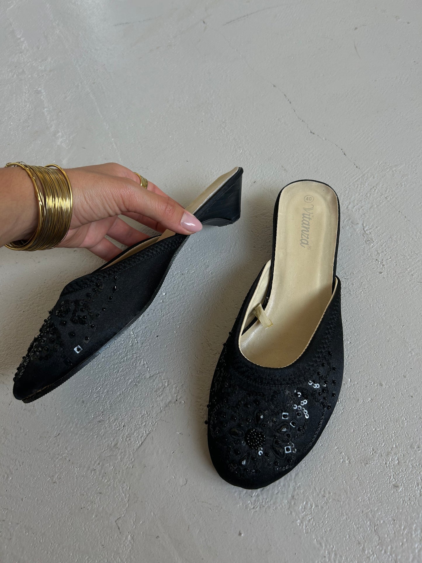 Beaded Slipper