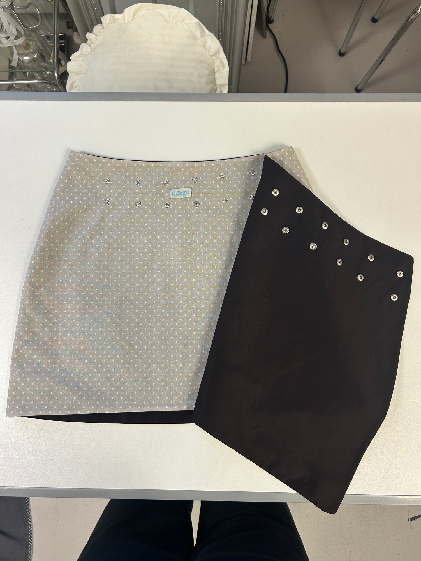 Reversible Wrap Skirt