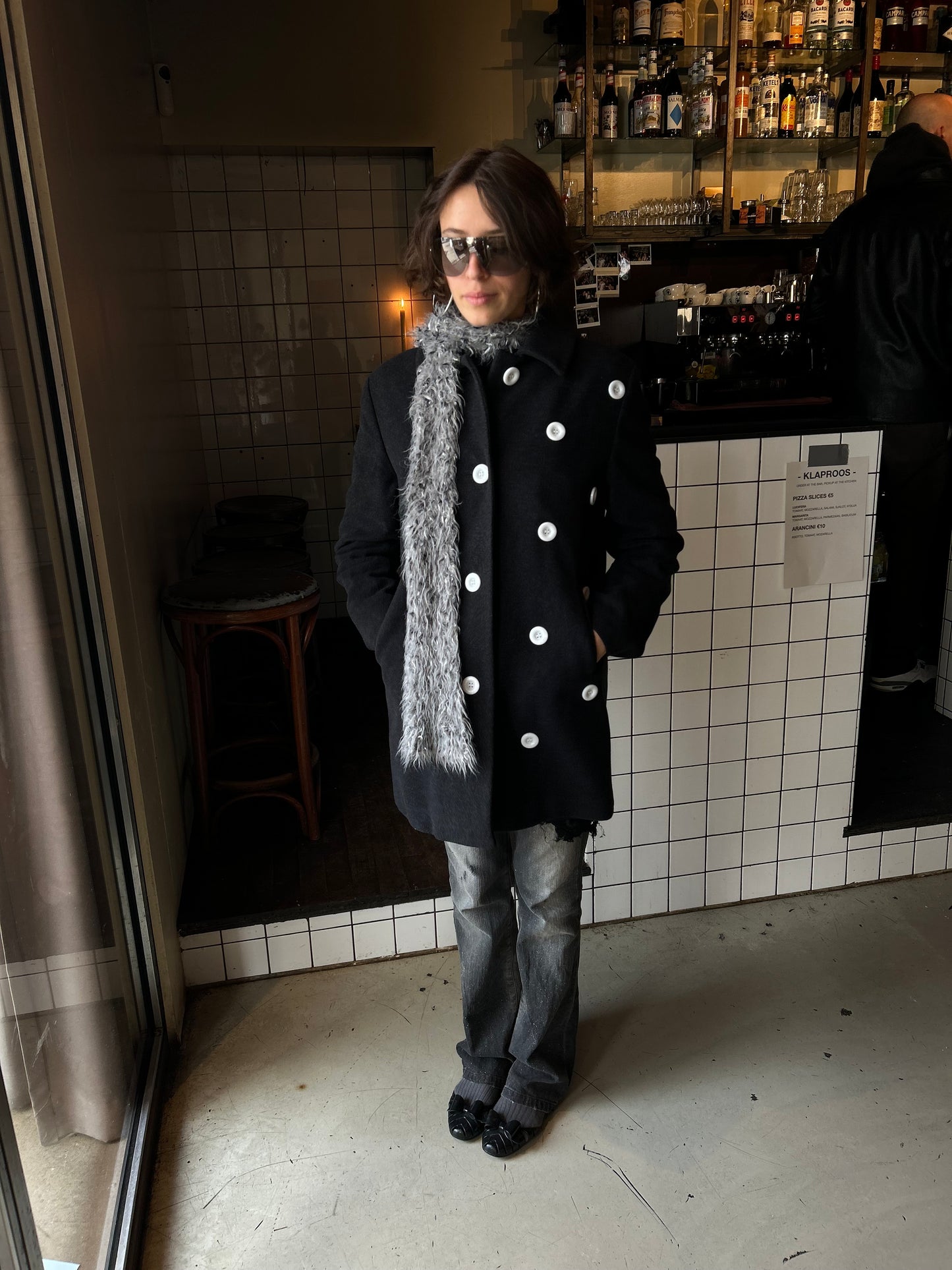 Big Button Wool Coat