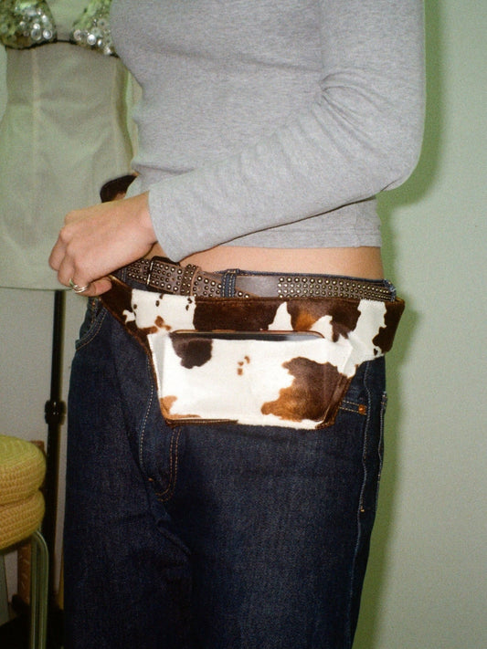 Cowhide Belt Bag