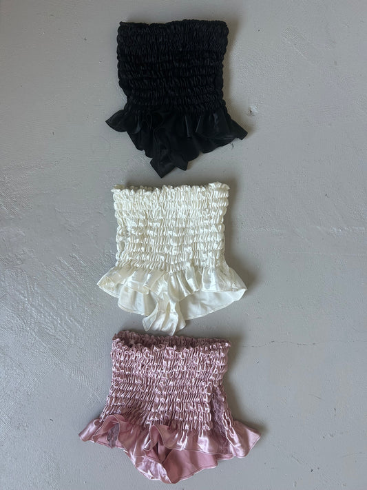 Upcycled Bloomers White