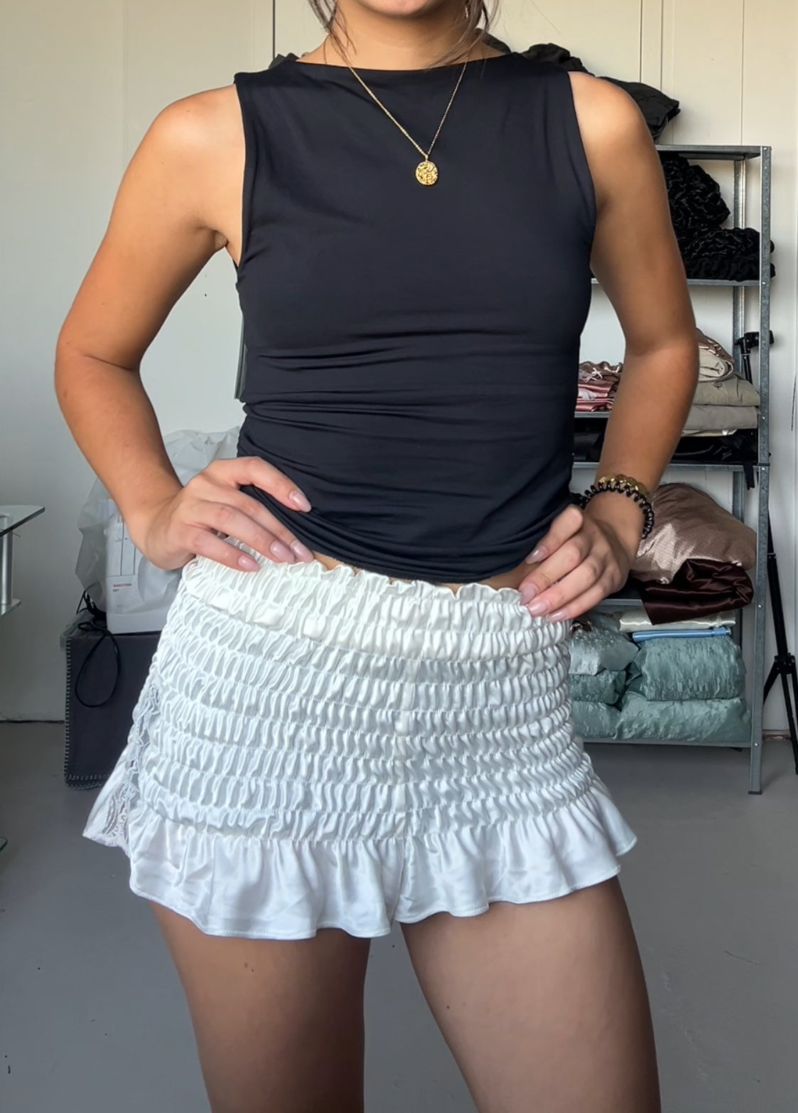 Upcycled Bloomers White
