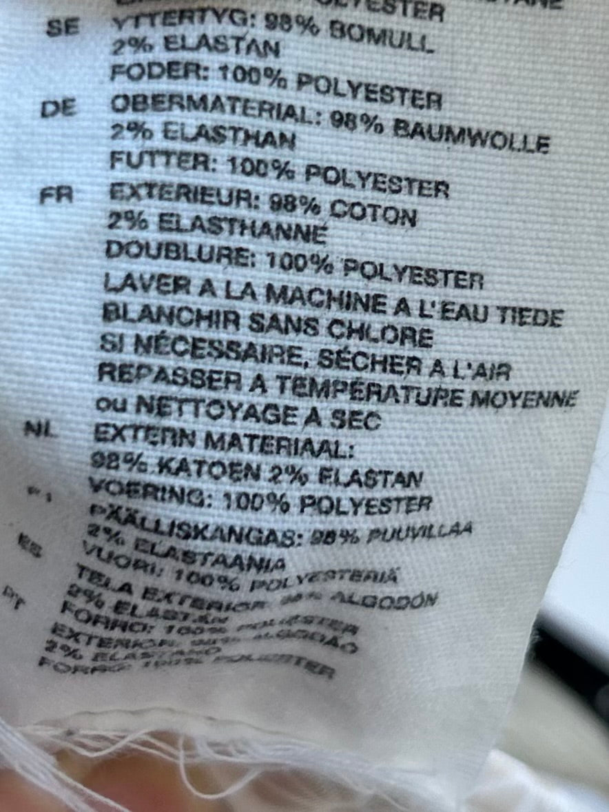 Beige Big Button Coat