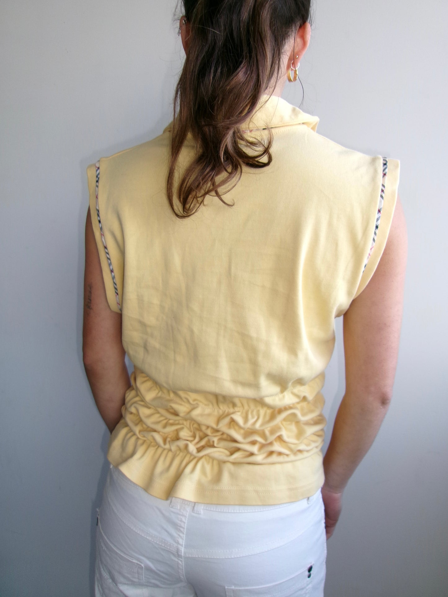 Upcycled Burberry Shirt