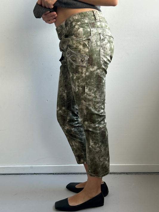 Guess Studded Military Pants