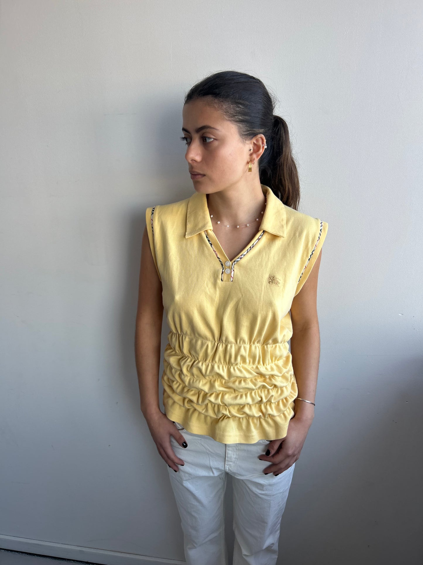 Upcycled Burberry Shirt