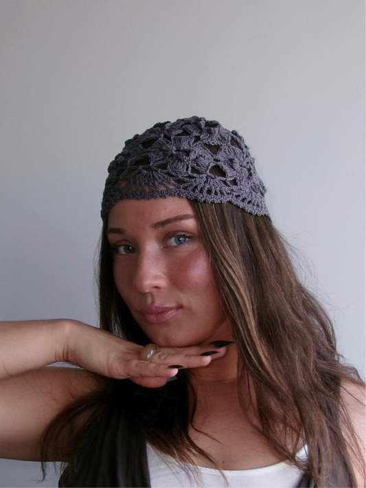 Flower Crochet Hat