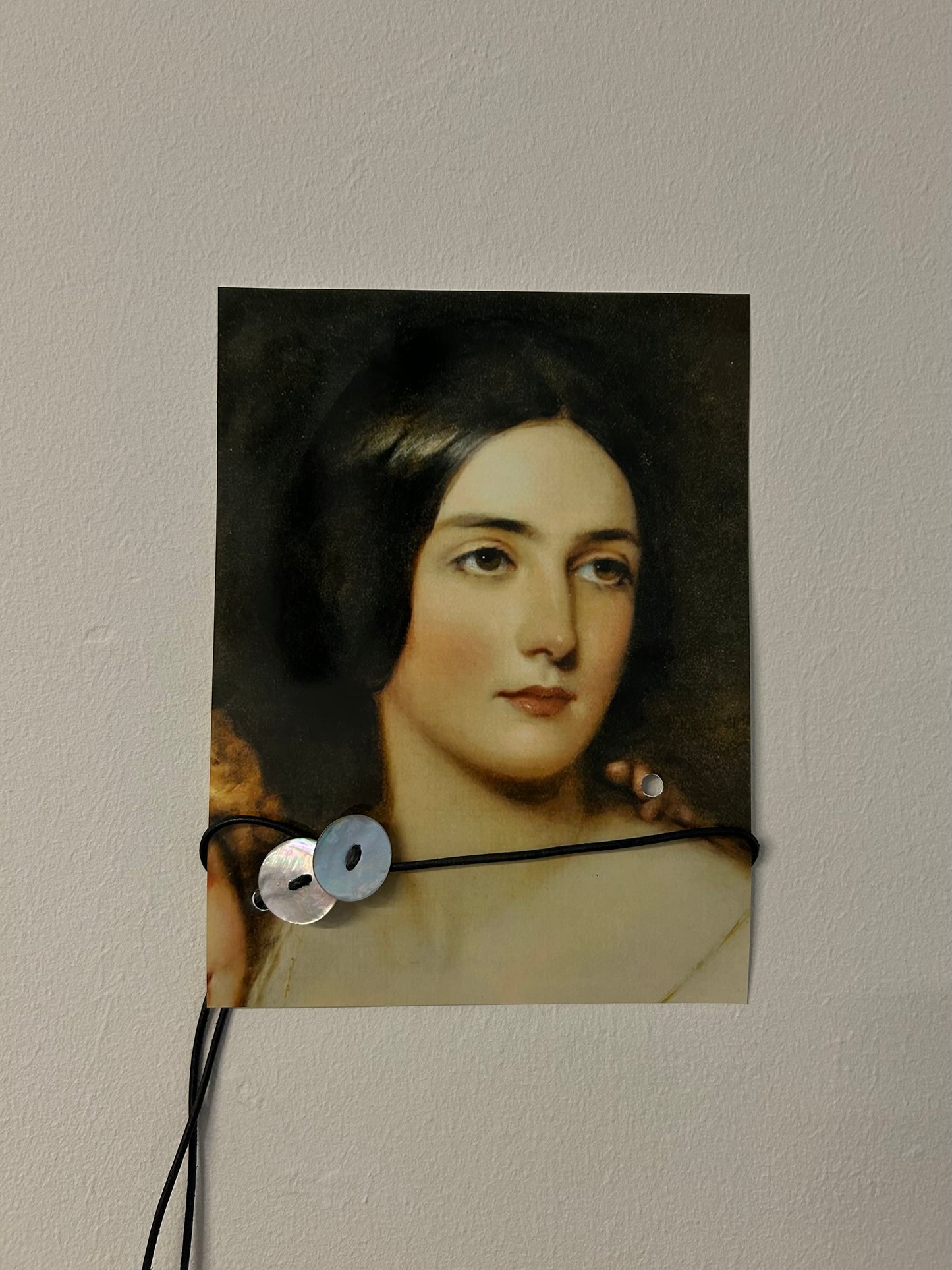 Mother-Of-Pearl Shell Button Necklace