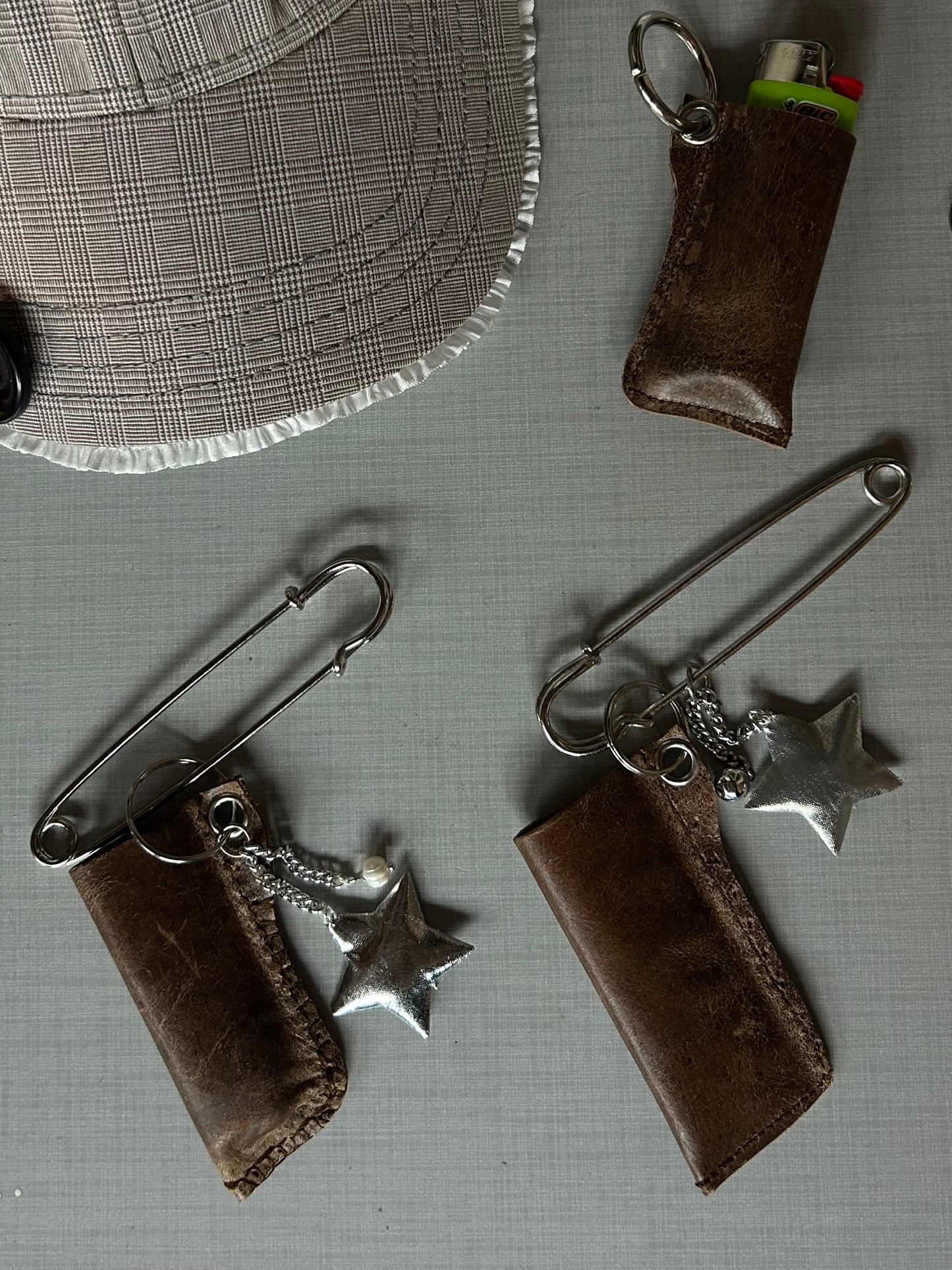 Leather Lighter Holder