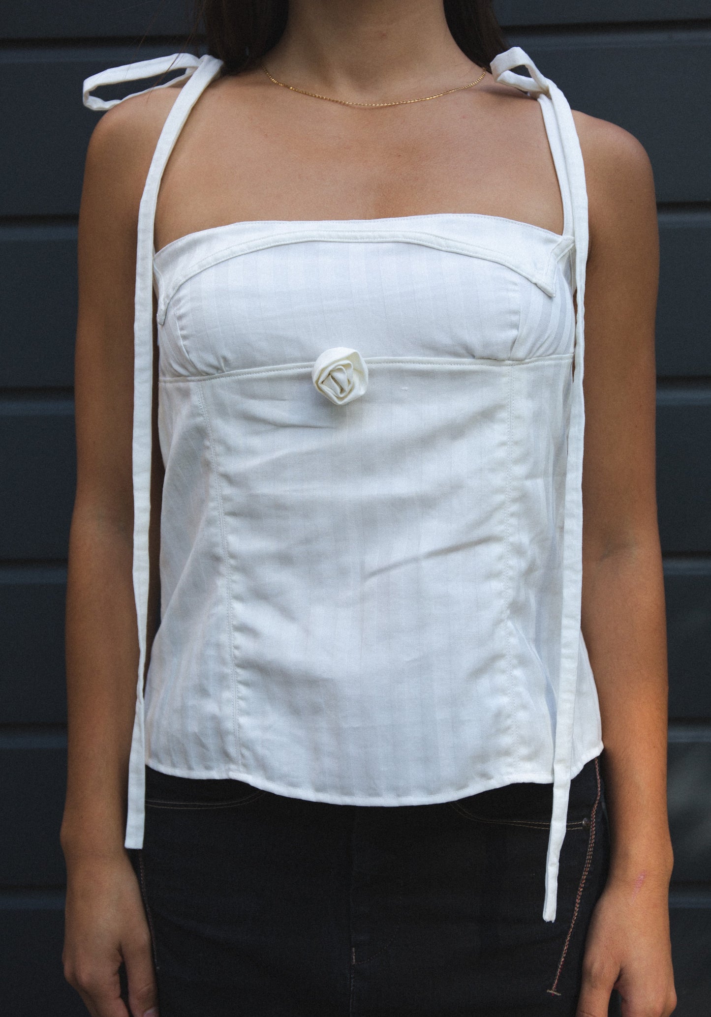 White Rose Top