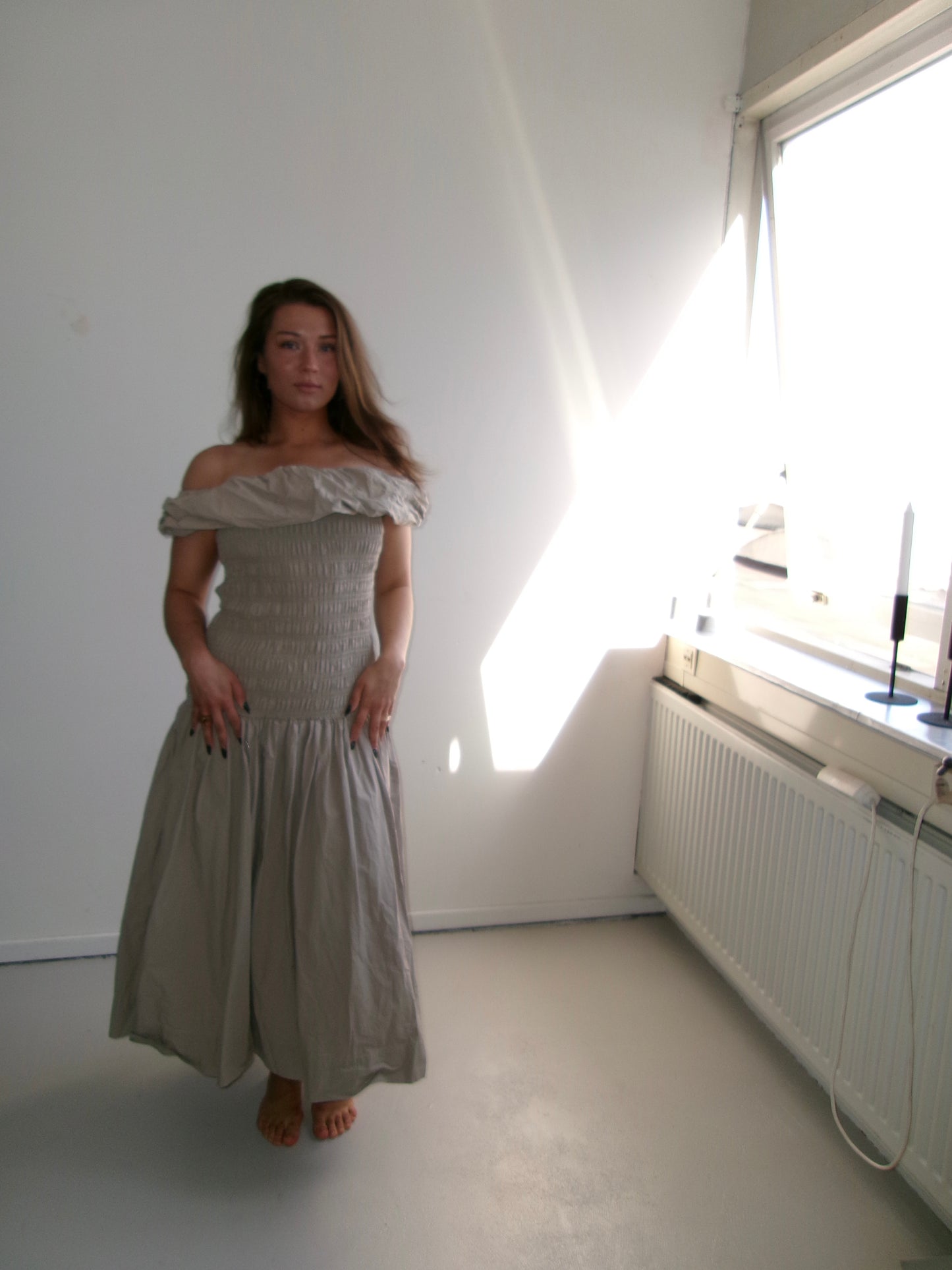 Shirred Dress Vintage