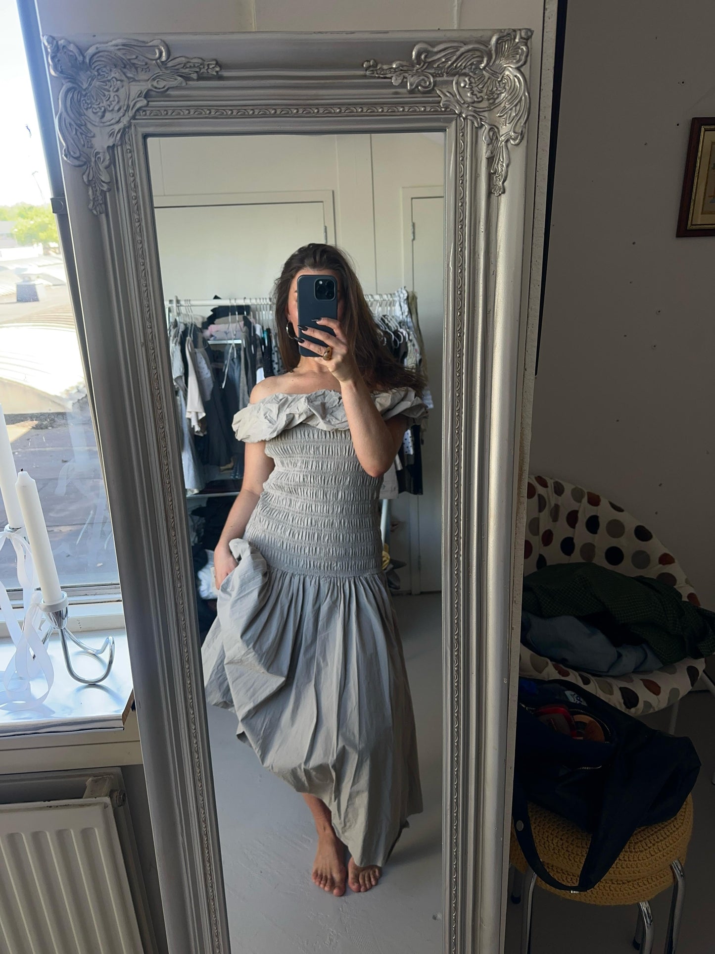 Shirred Dress Vintage